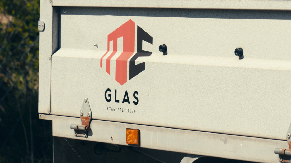 MEGlas - Ensartet firmaprofil med trailerfoliering